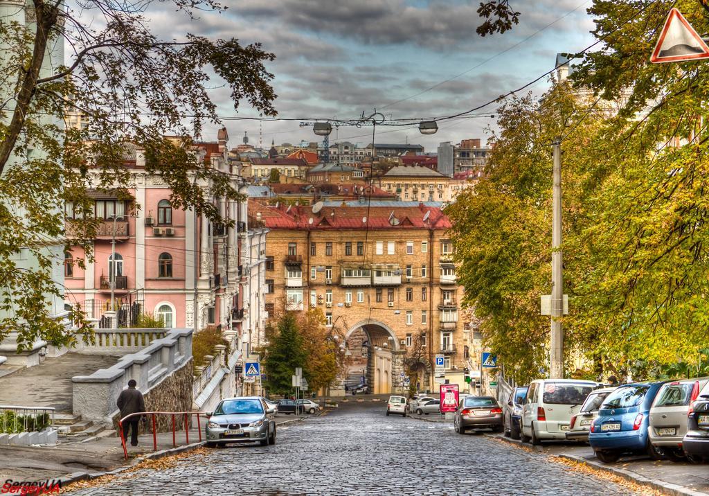 Two Bedroom Apartment on Liuteranska street Kiev Buitenkant foto